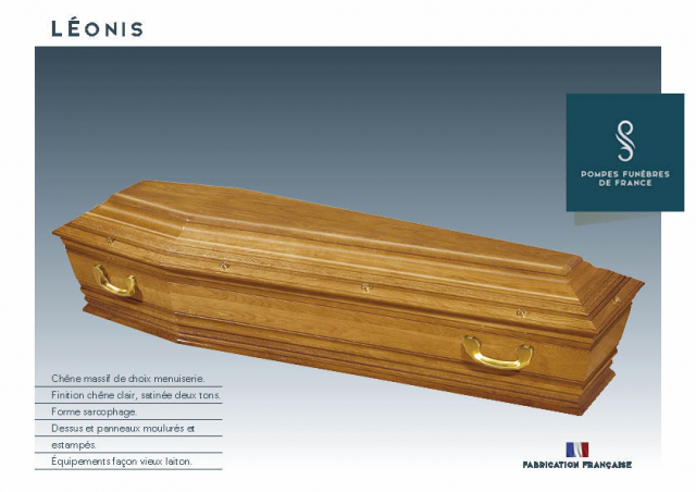 Cercueil Inhumation LÉONIS