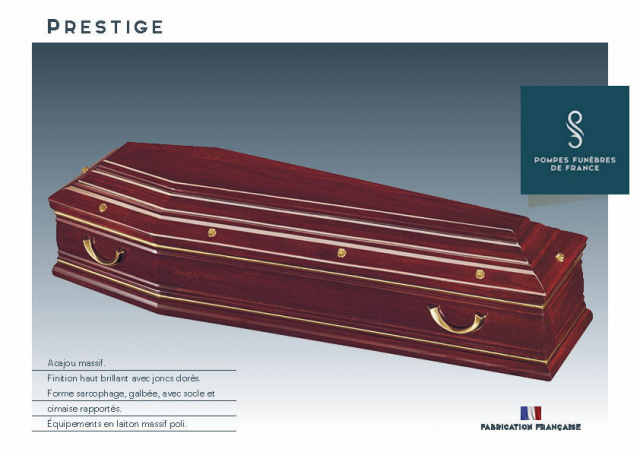 Cercueil Inhumation Prestige