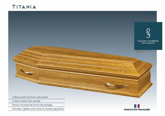 Cercueil Inhumation Titania