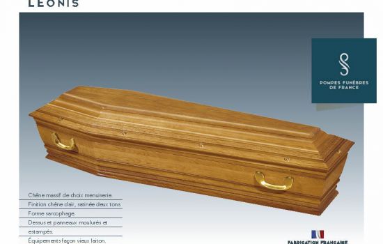 Cercueil Inhumation LÉONIS