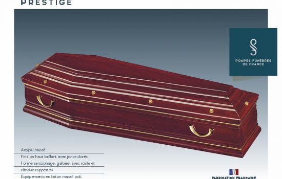 Cercueil Inhumation Prestige